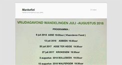 Desktop Screenshot of mankefiel.be